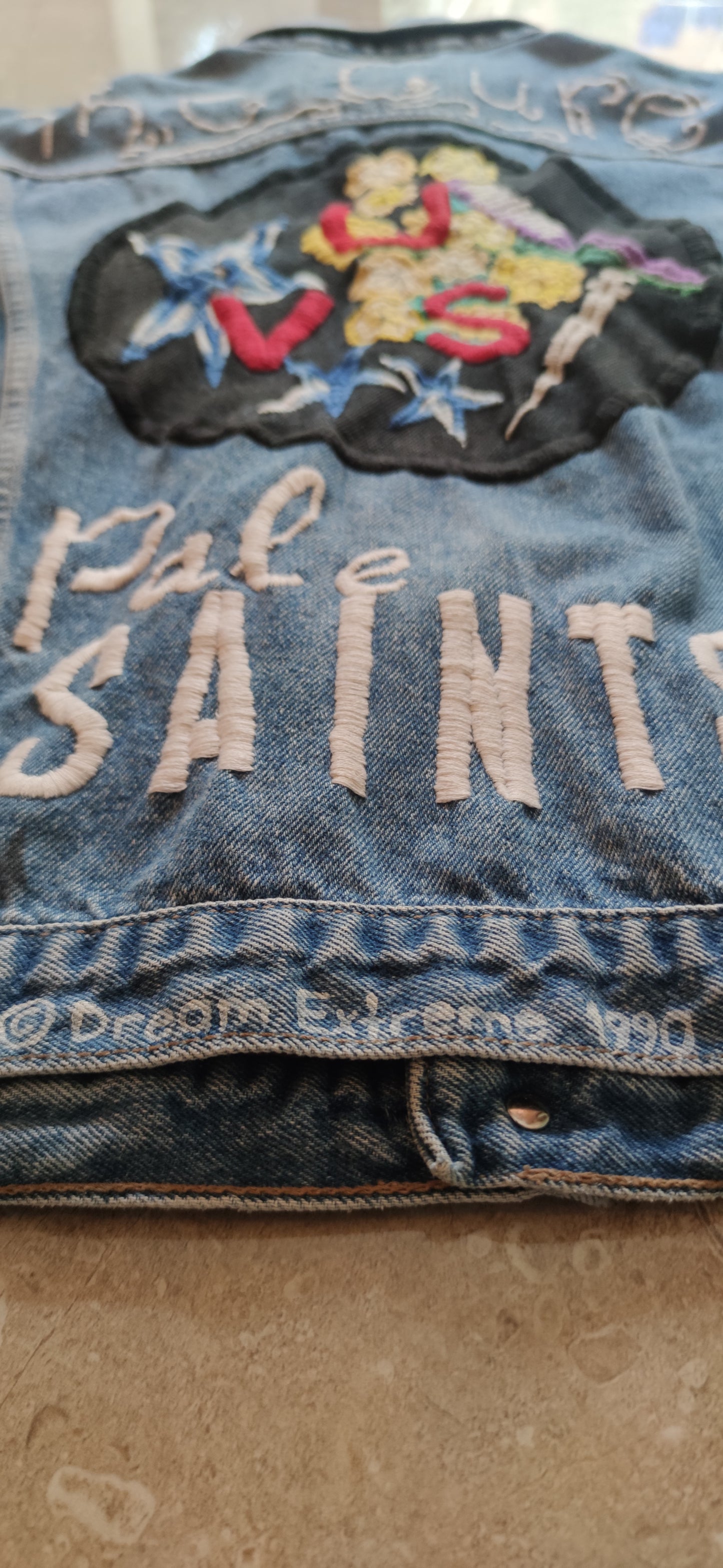 01 Levi's 90s Denim Jacket Embroidered 70503 - S