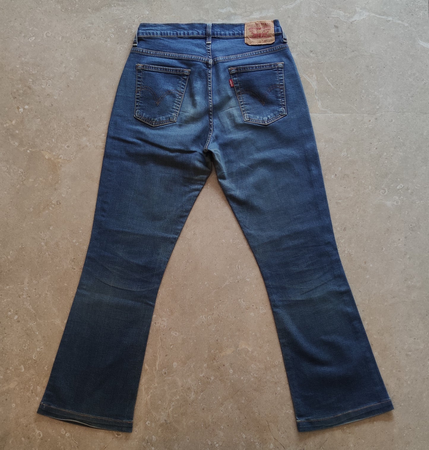 Levi's Denim 584 Bell Bottom Pants W-40cm