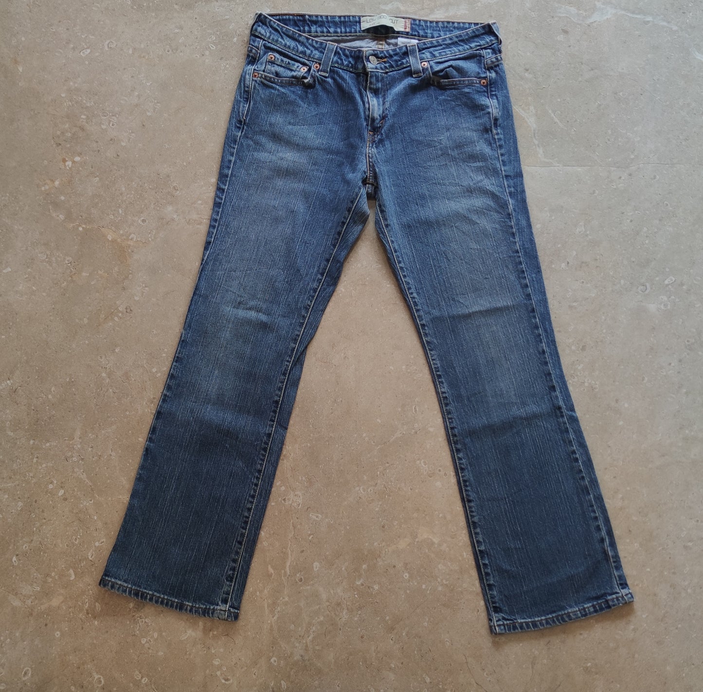 18 Levi's Denim 545 Low Bootcut Pants W-42cm