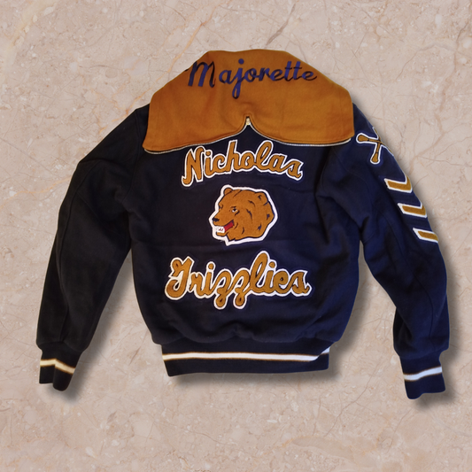 The Long Varsity Jacket - M