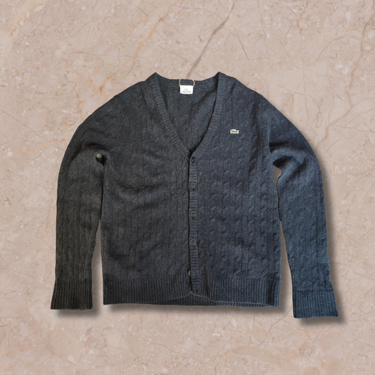 Vintage Lacoste Cardigan - M