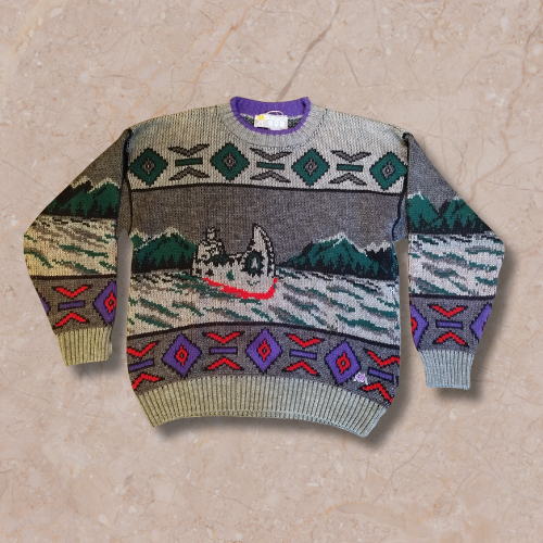 Vintage Kappa Jumper - L