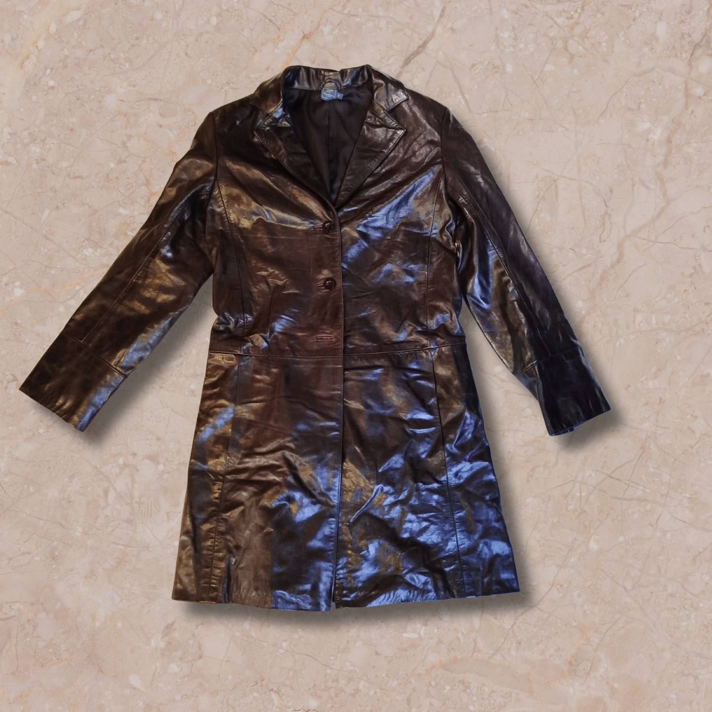 Pepe Jeans Leather Biker - S