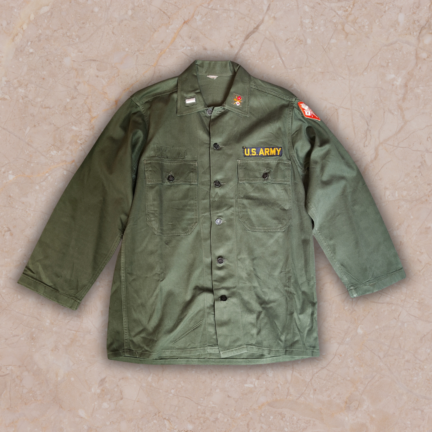 U.S. Army OG-107 Fatigue Shirt- M