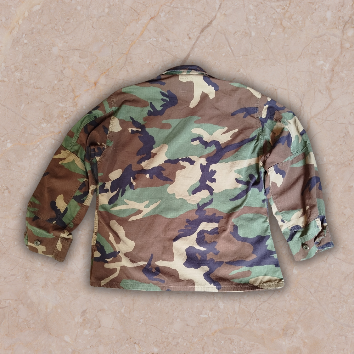 U.S. Army M-81 Woodland Camo Shirt- S