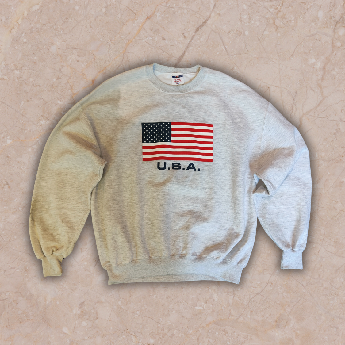 U.S.A. Nublend Jerzees Sweatshirt - XL