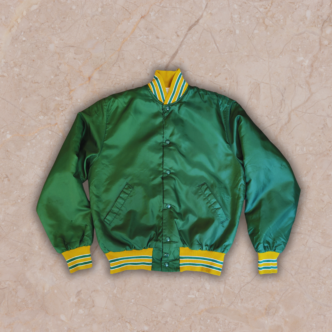Glenoak Eagle Varsity Jacket - M