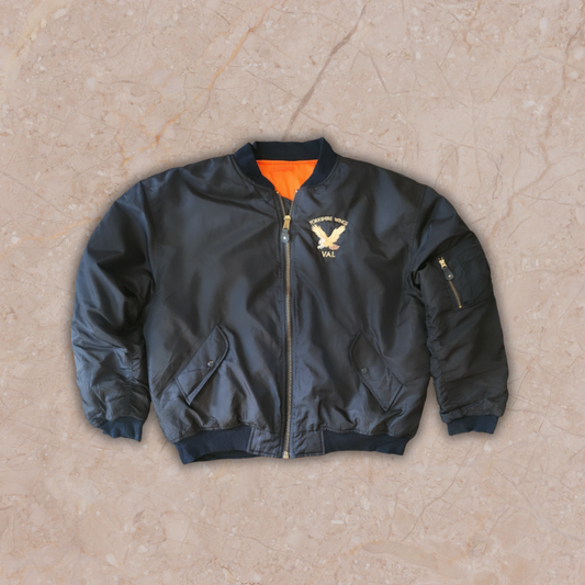 Yorkshire Gold Wings Air Force Bomber Jacket - XL