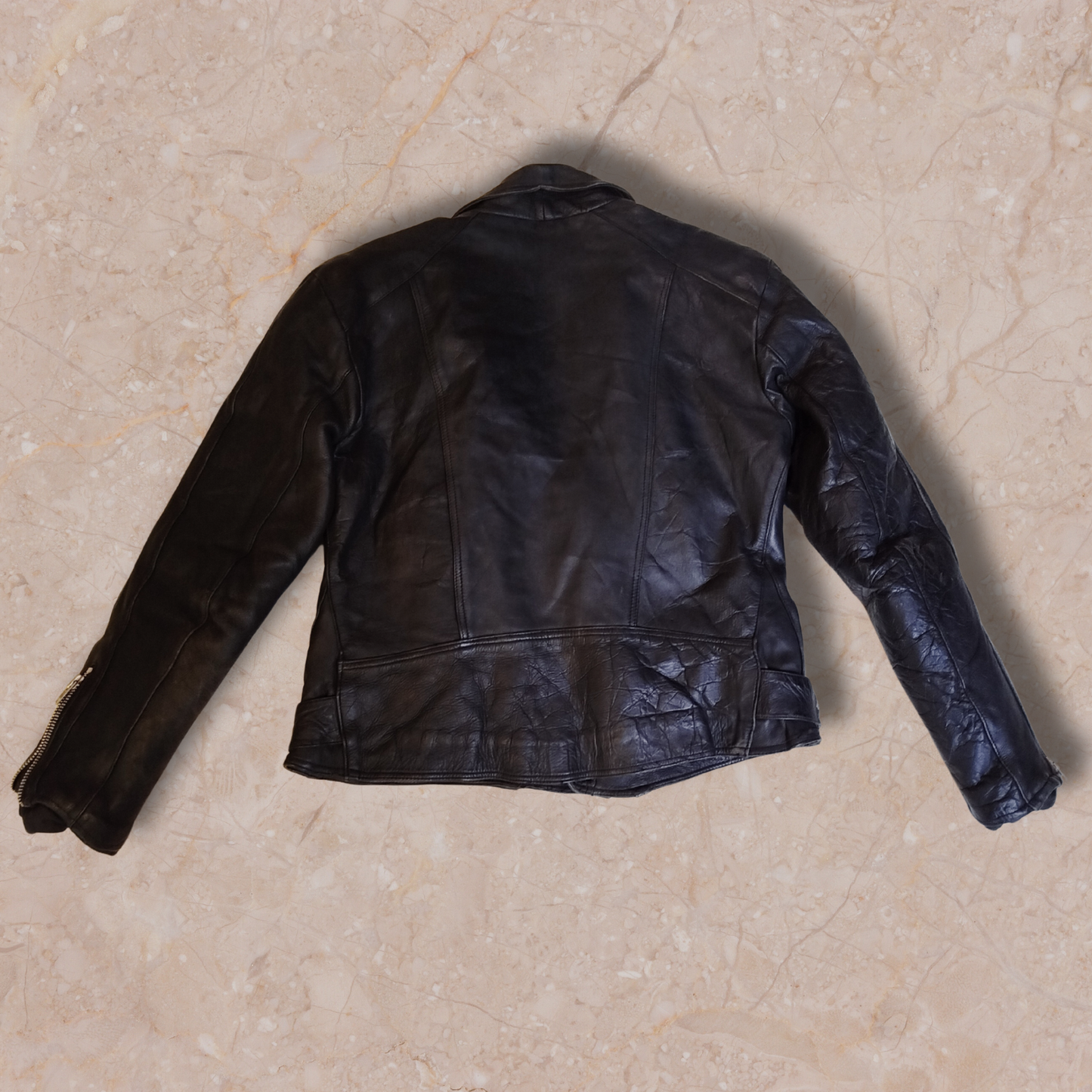 Vintage Leather Biker - M