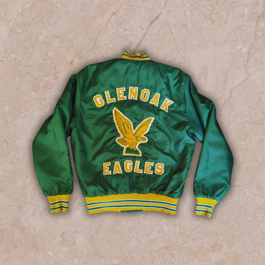 Glenoak Eagle Varsity Jacket - M