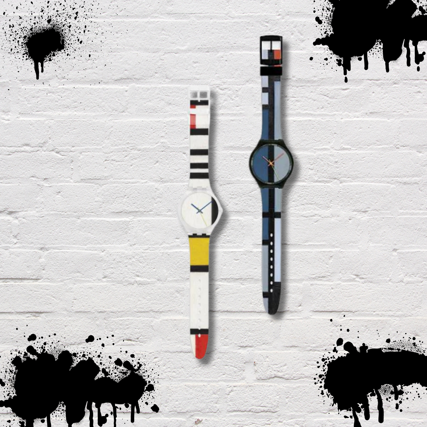 Swatch MoMA Mondrian Blue