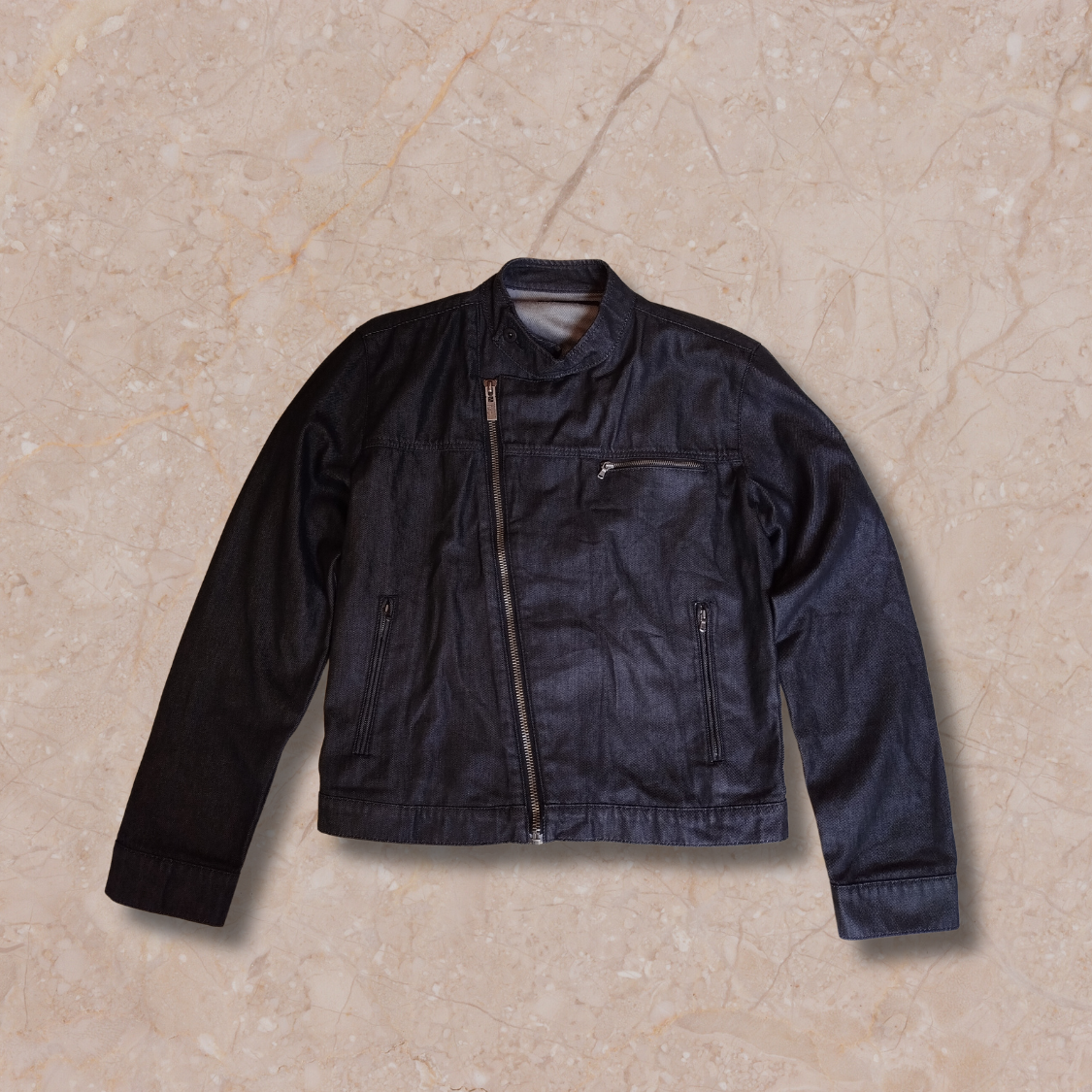 Calvin Klein Black Denim Jacket L