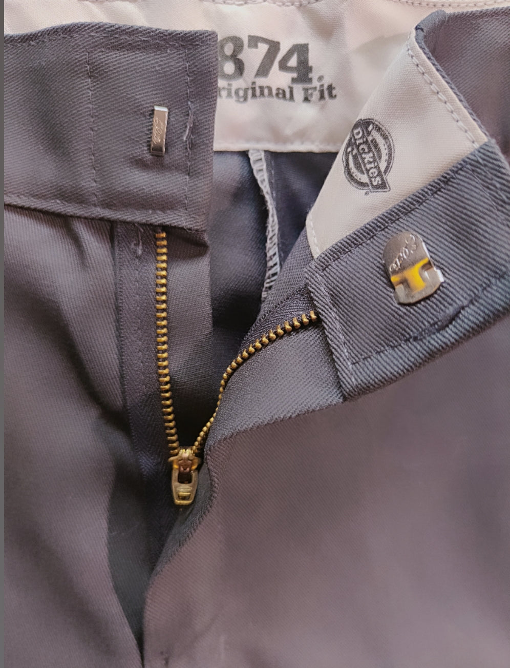 Dickies 874 Original Fit Reflective Stripes Work Pants W 40