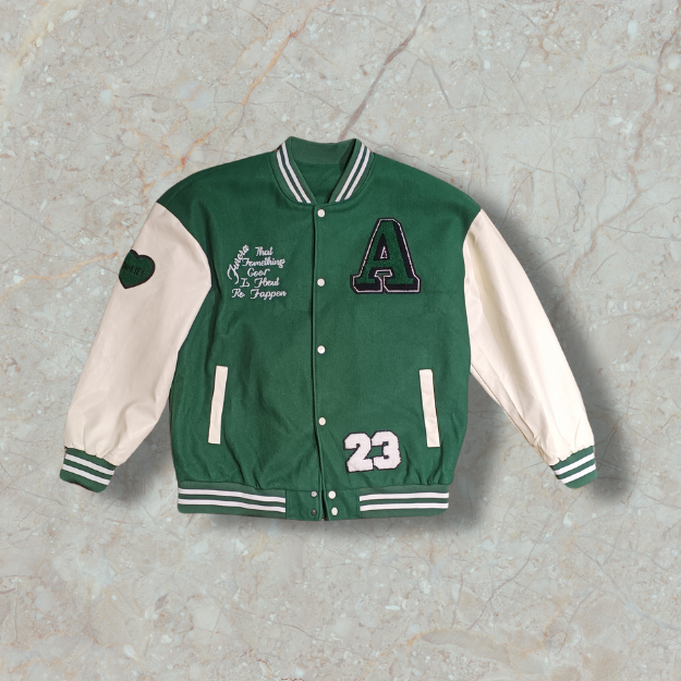 283 Belief Varsity Jacket - L