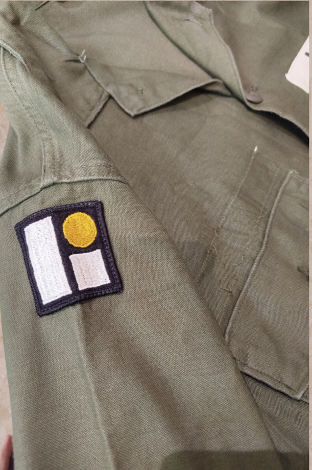 U.S. Army OG-107 Fatigue First Cav Shirt- S