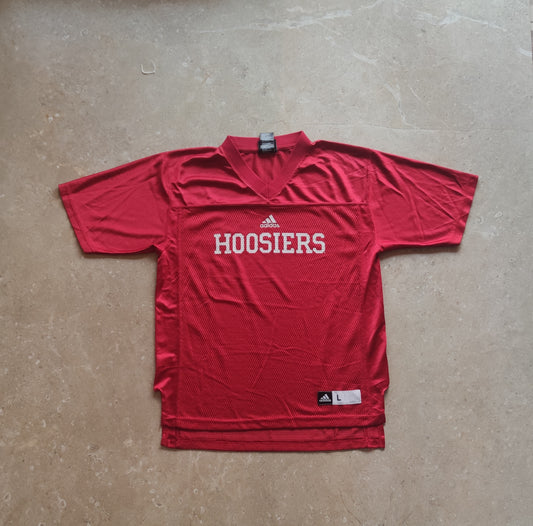 Woman Adidas Hoosiers Red Tee