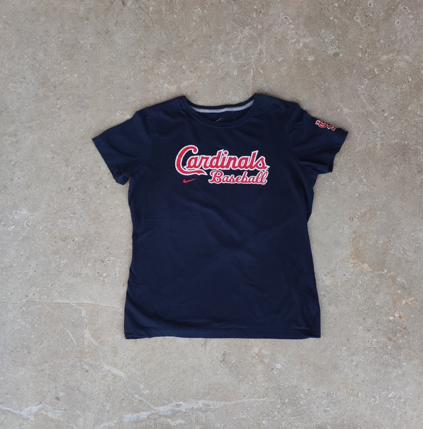 Woman Nike Cardinals Blue Tee