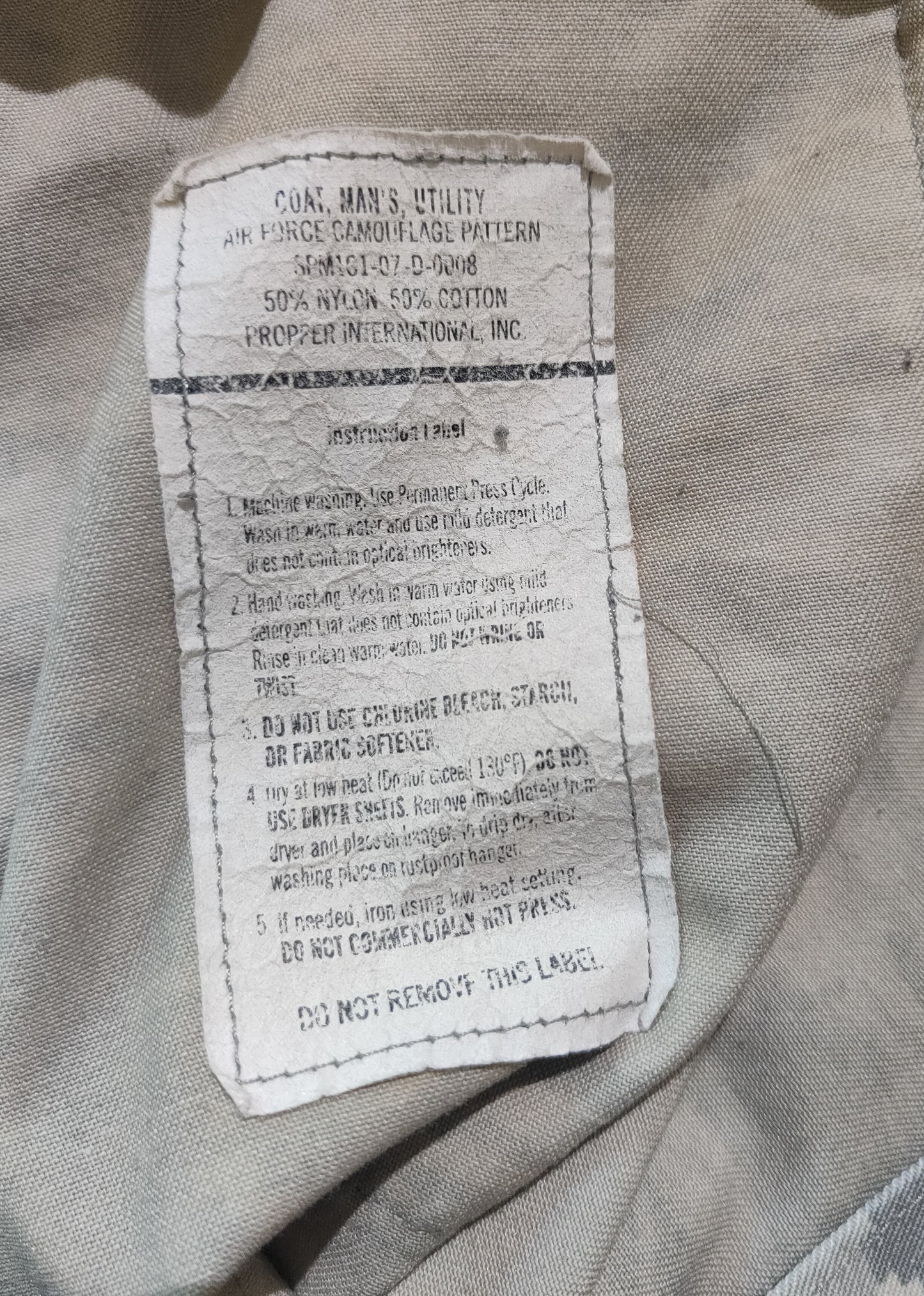 U.S. Air Force  ABU  Camo Shirt - XL