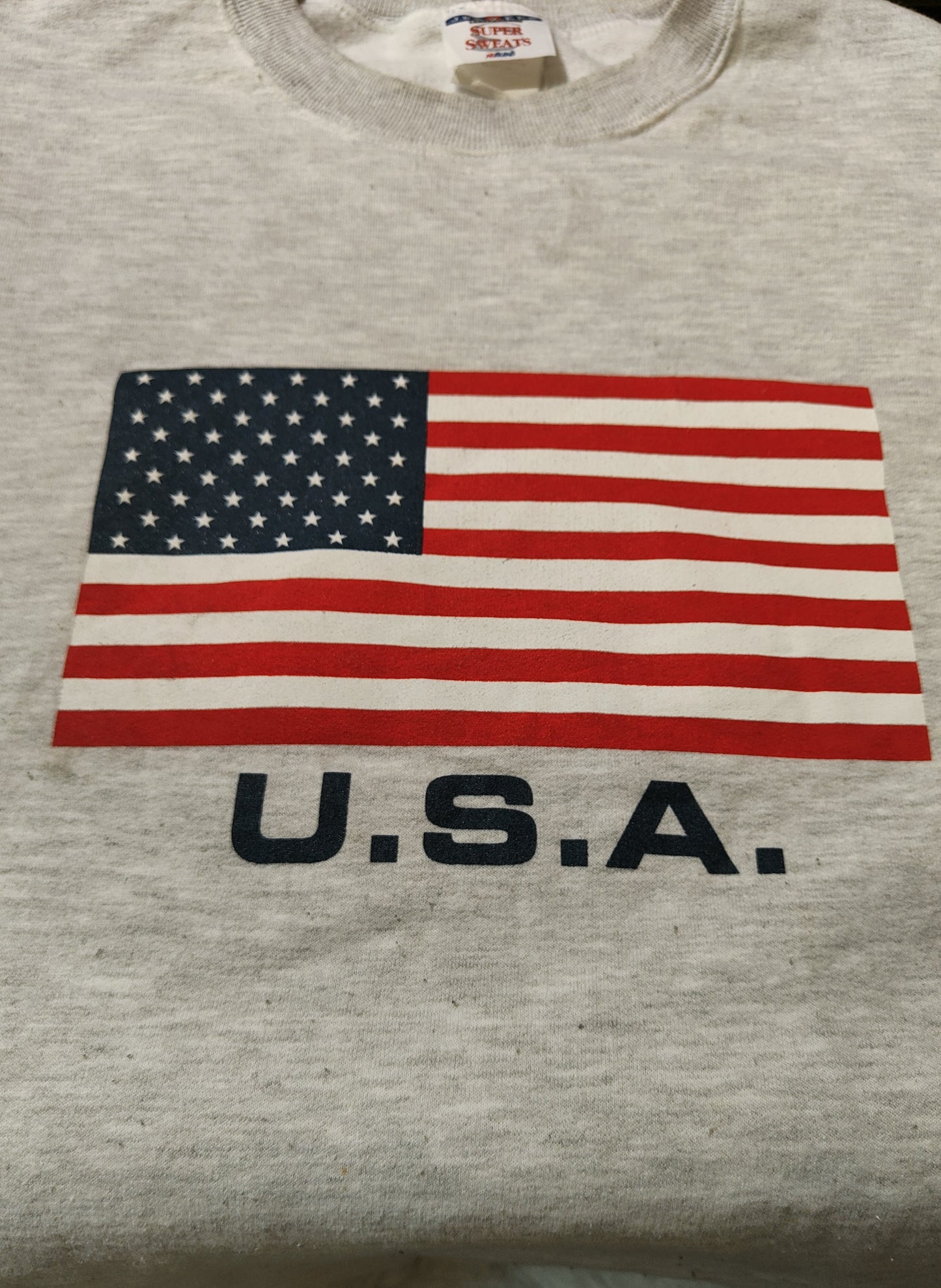 U.S.A. Nublend Jerzees Sweatshirt - XL