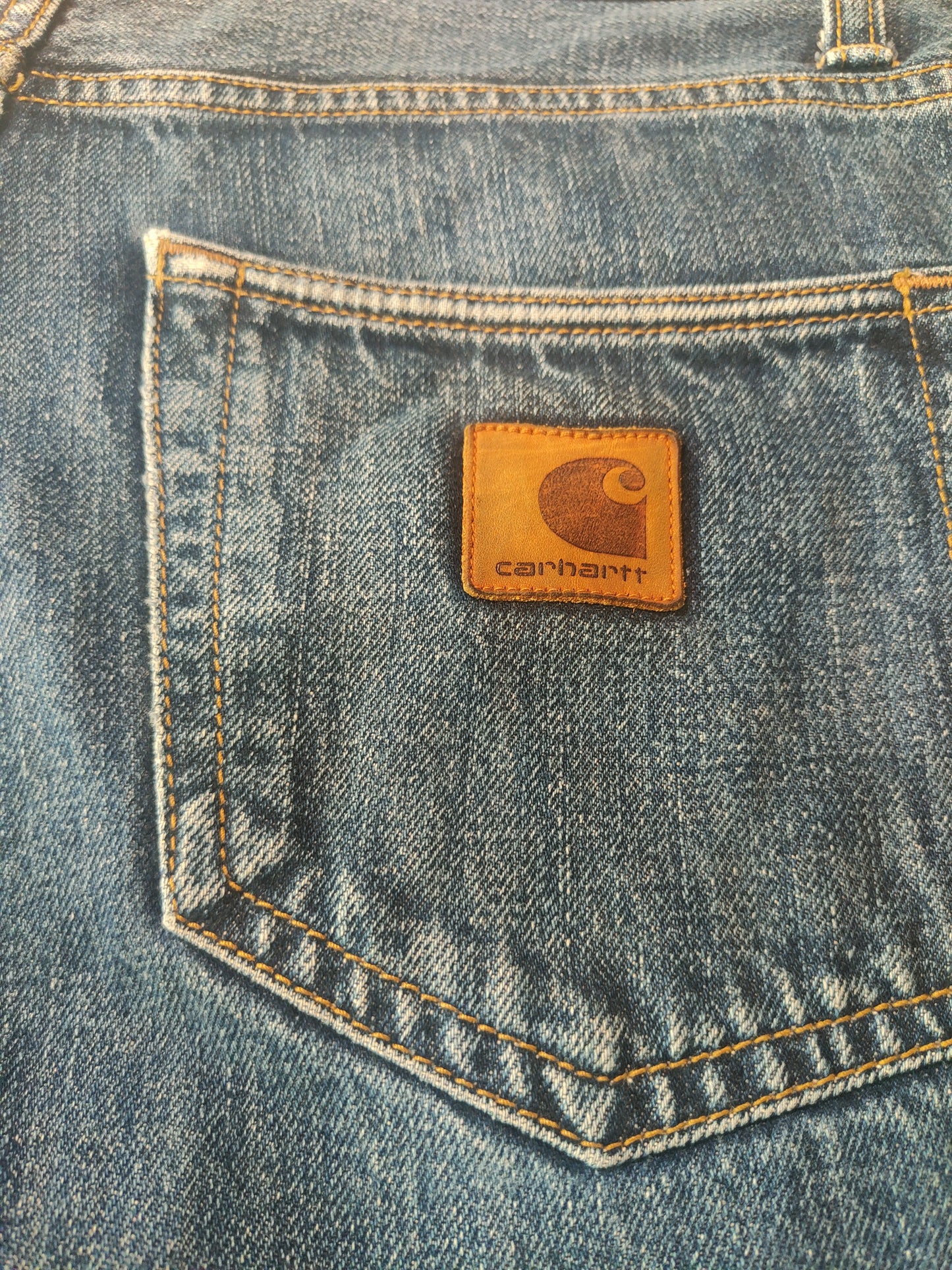 Vintage Carhartt Blue Denim Pants W 39