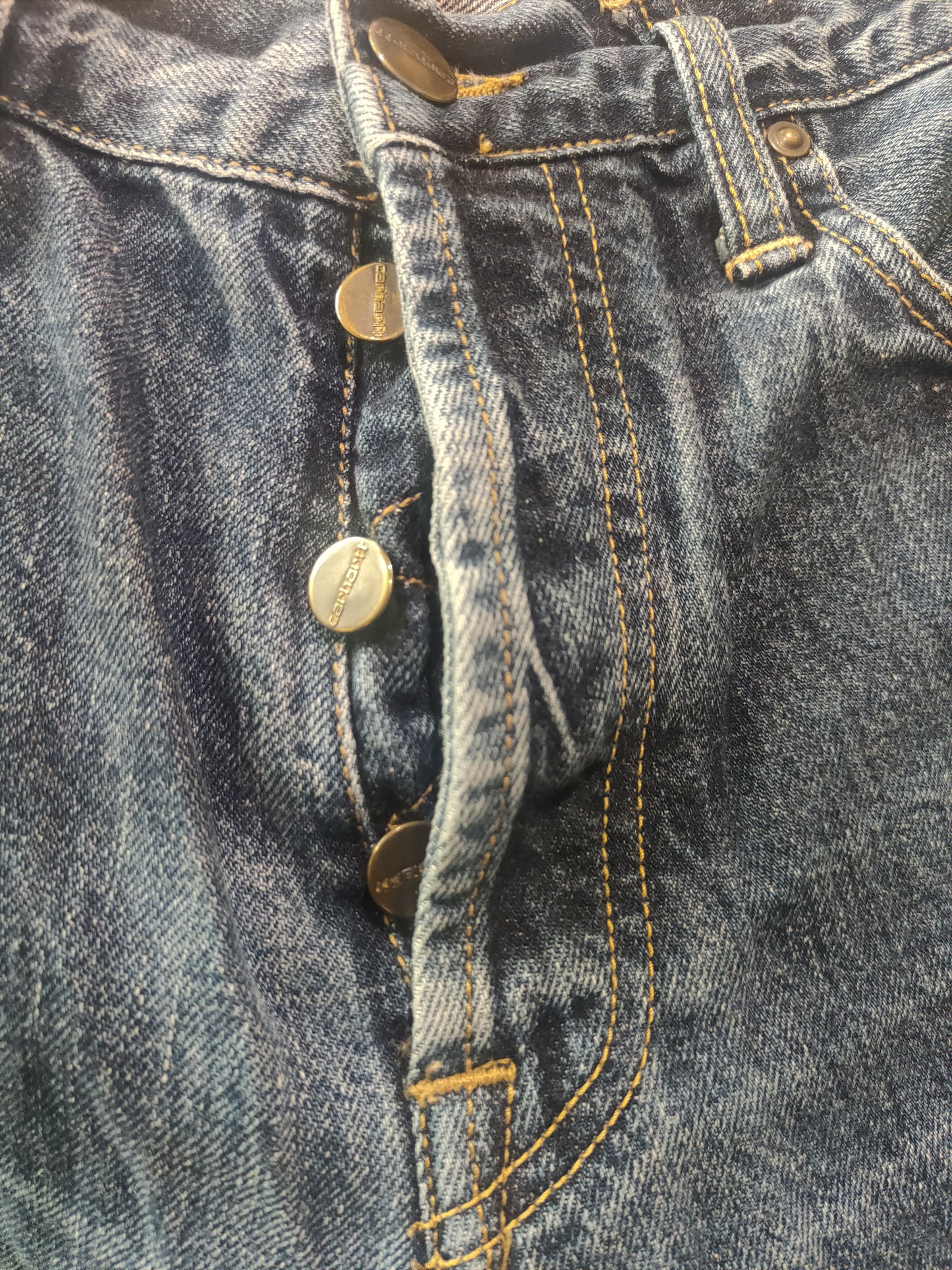 Vintage Carhartt Blue Denim Pants W 39