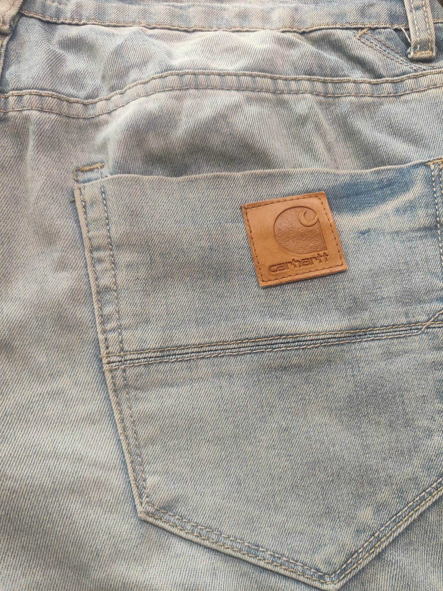 Vintage Carhartt Light Blue Denim Pants W 43