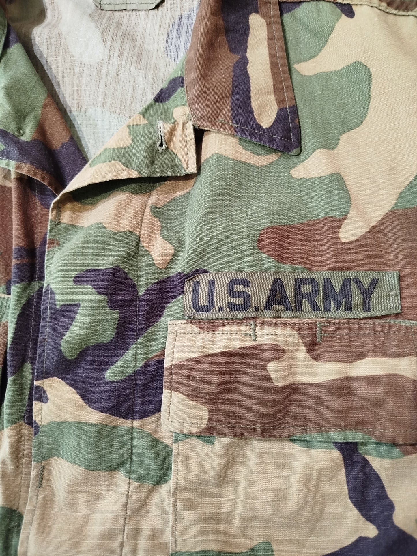 U.S. Army M-81 Woodland Camo Shirt- S