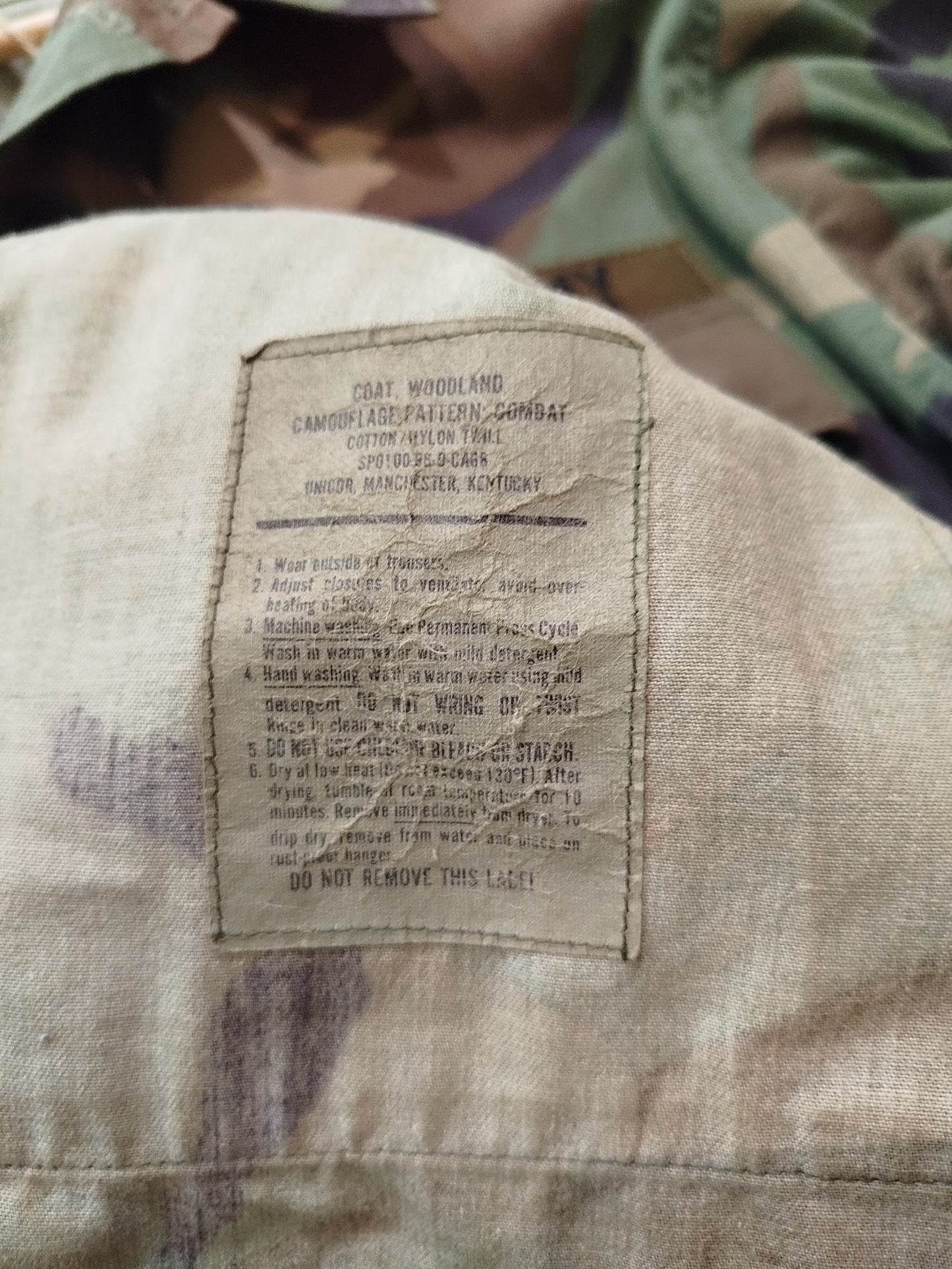 U.S. Army M-81 Woodland Shirt- M