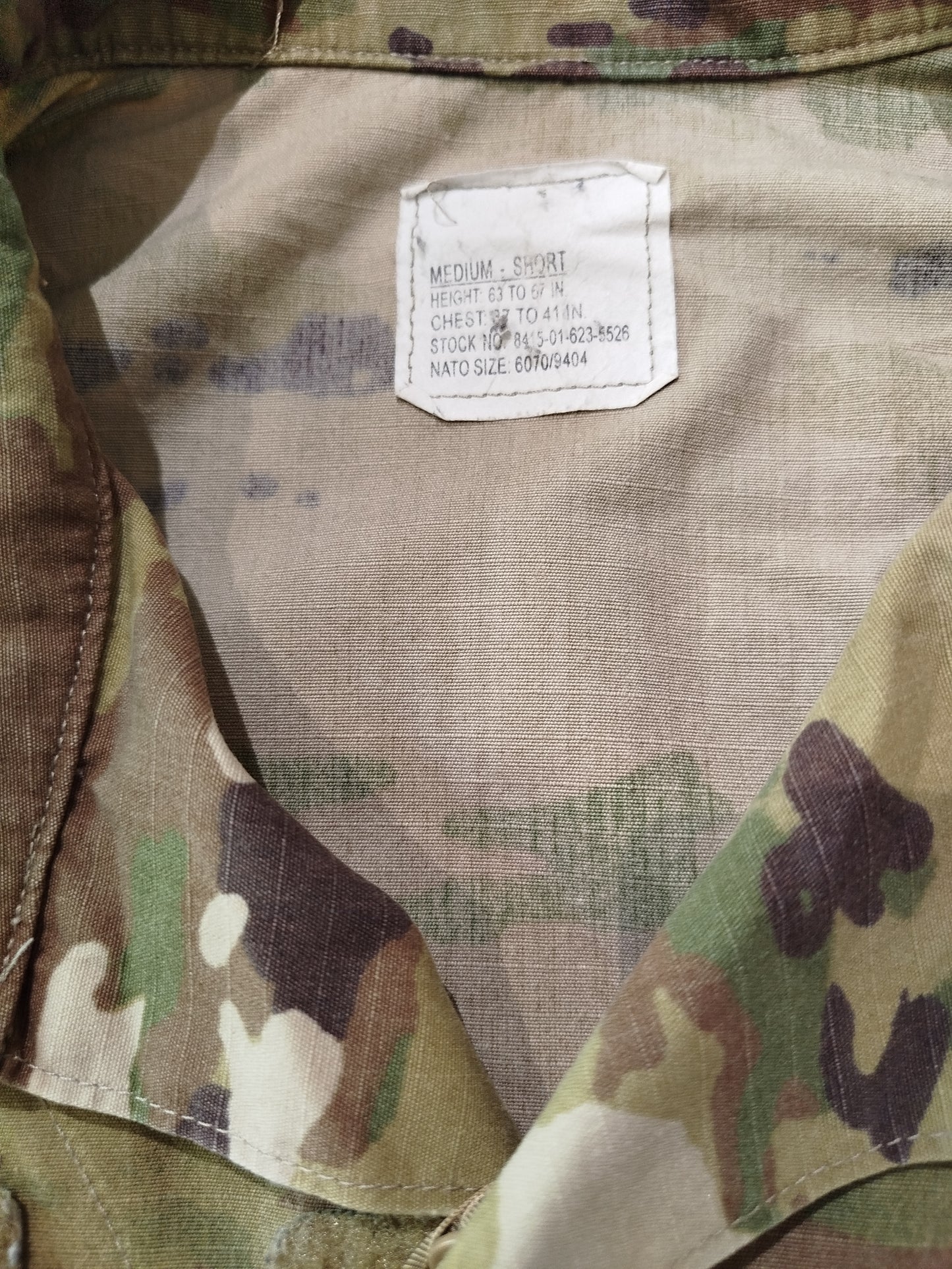 U.S. Army Multicam Combat ACU Shirt- S