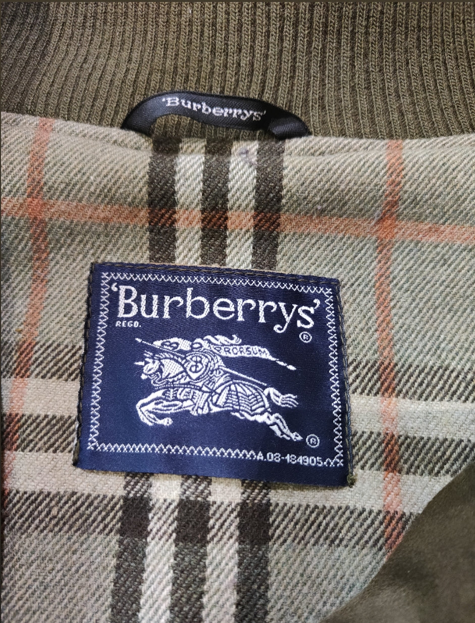 Burberry Suede Jacket - L