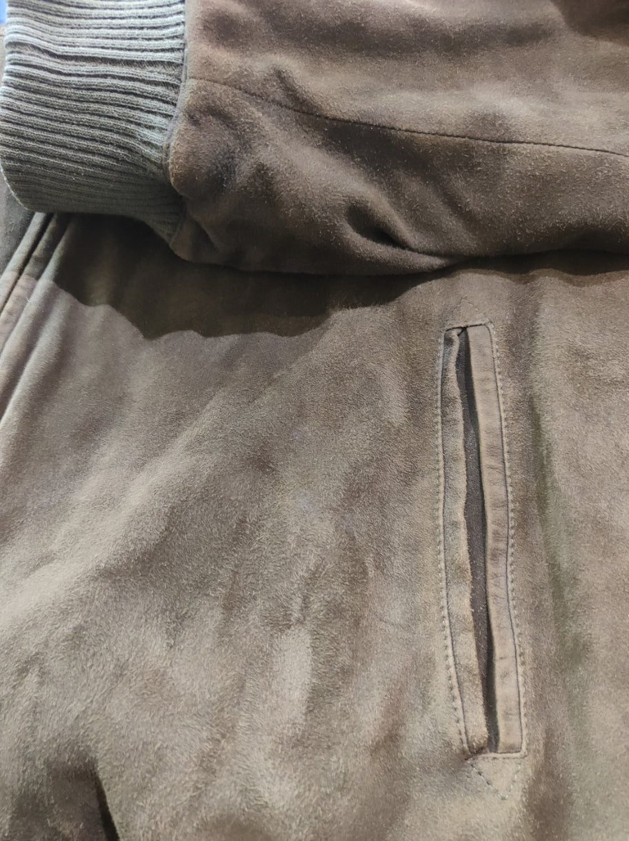 Burberry Suede Jacket - L