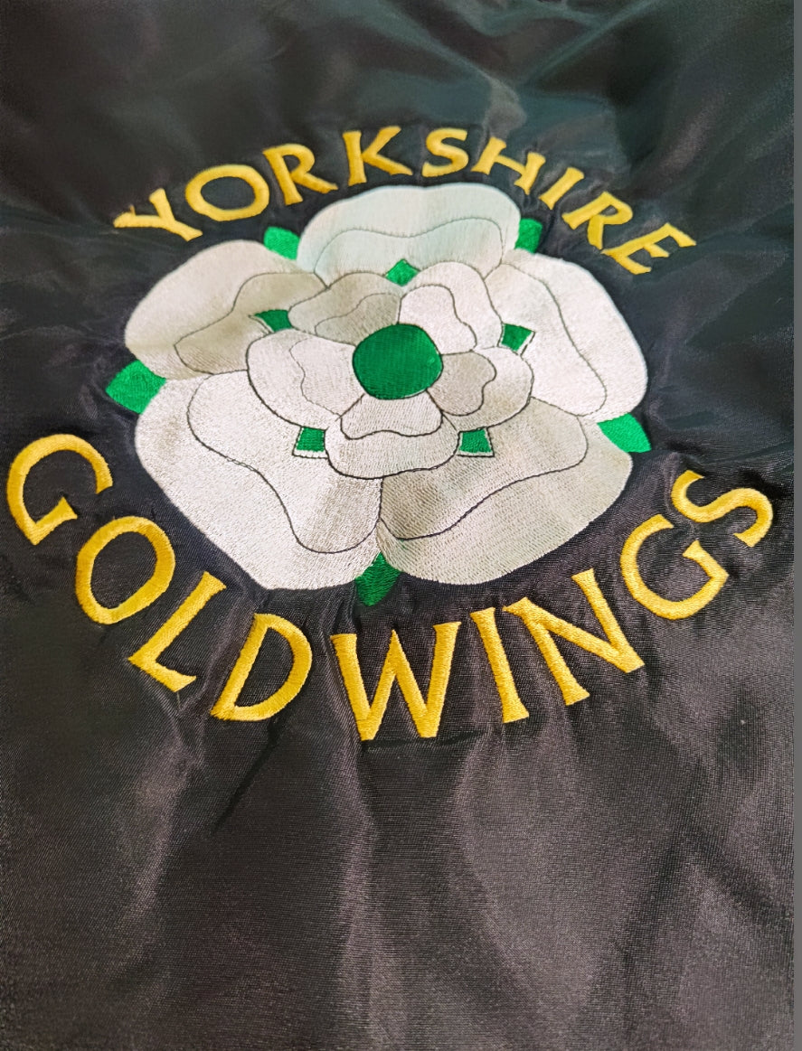 Yorkshire Gold Wings Air Force Bomber Jacket - XL