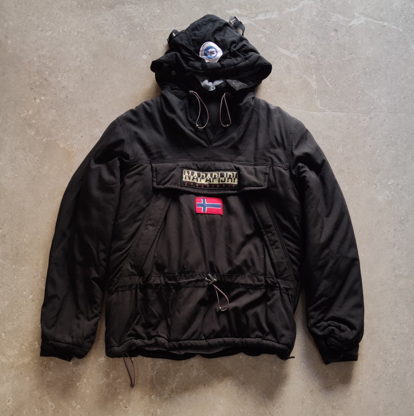 Napapijri Black Anorak Rainforest - S