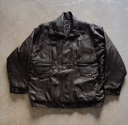 CCI Italy Style Leather Jacket - XXXL