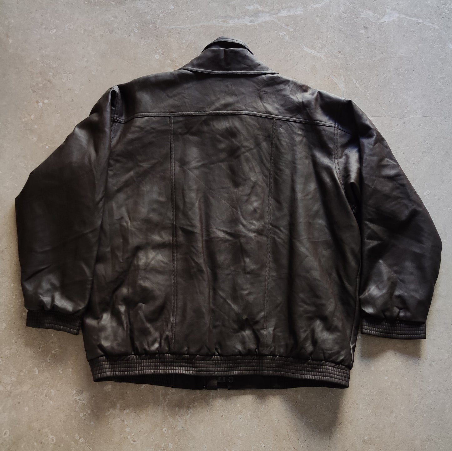 CCI Italy Style Leather Jacket - XXXL