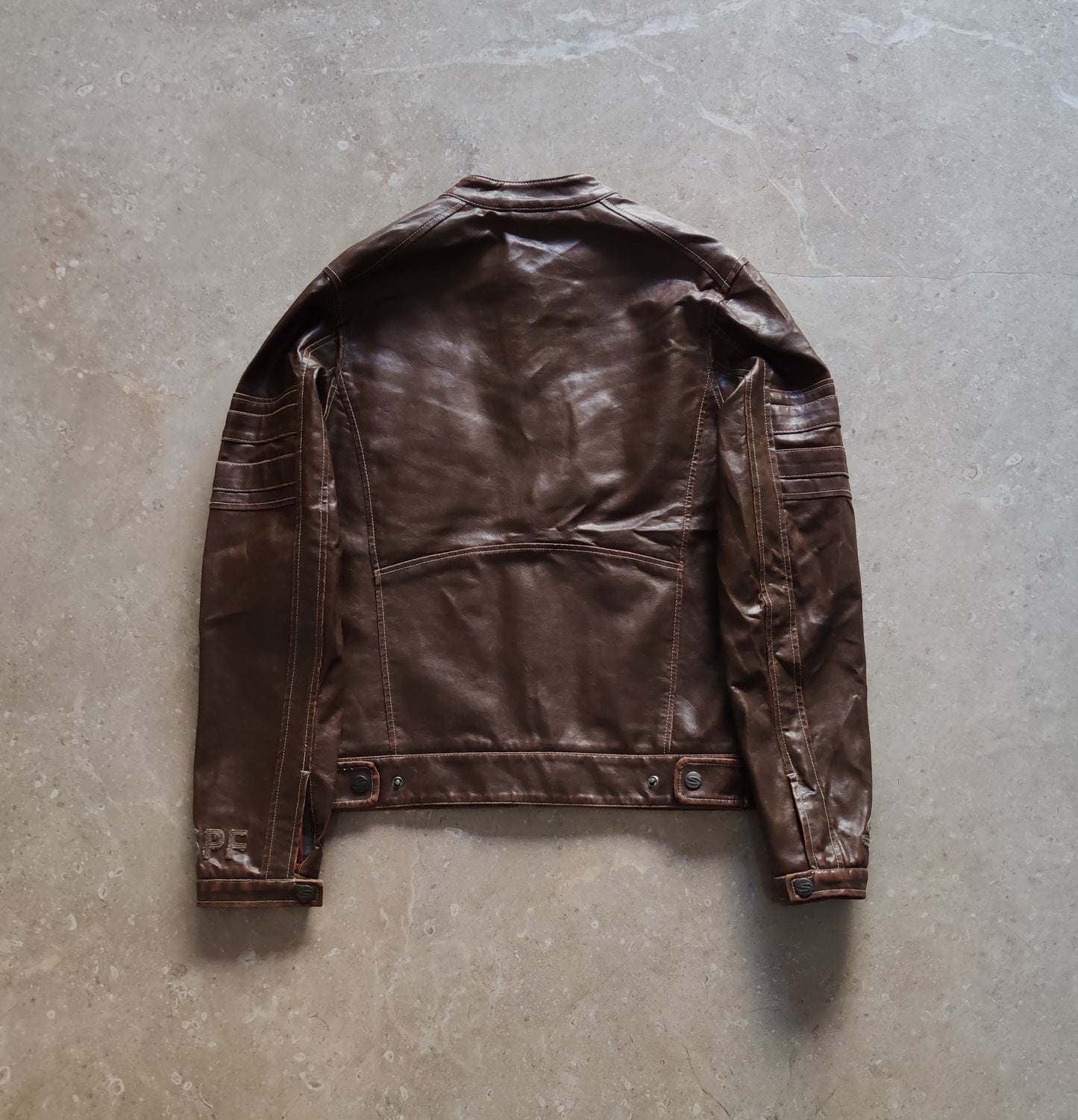 Rider Leather Jacket - S