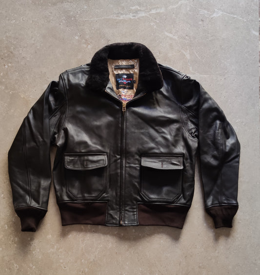 Sky Raider USA Leather Jacket - XL