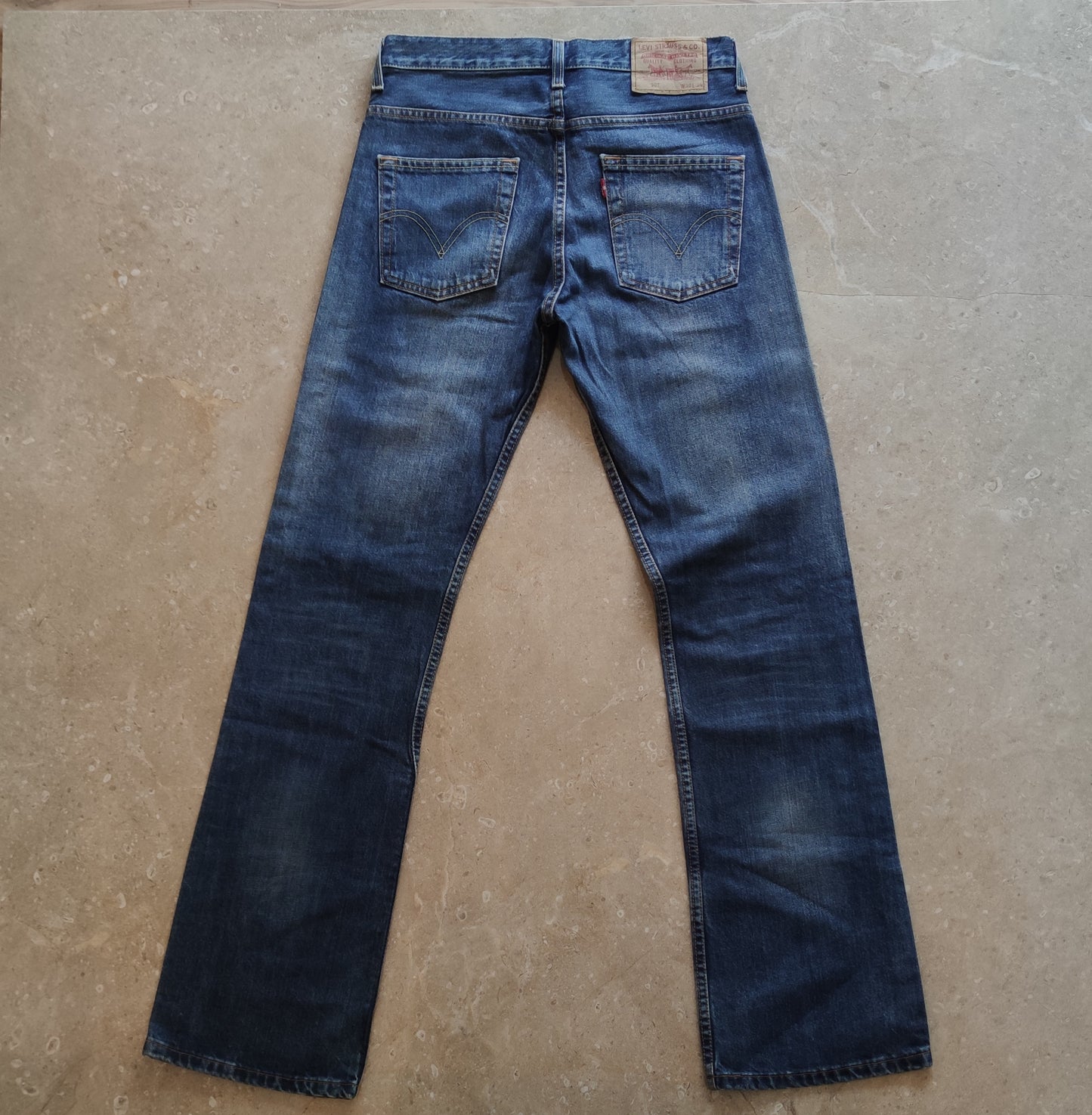 Levi's Denim 507 Low Pants  W-40cm