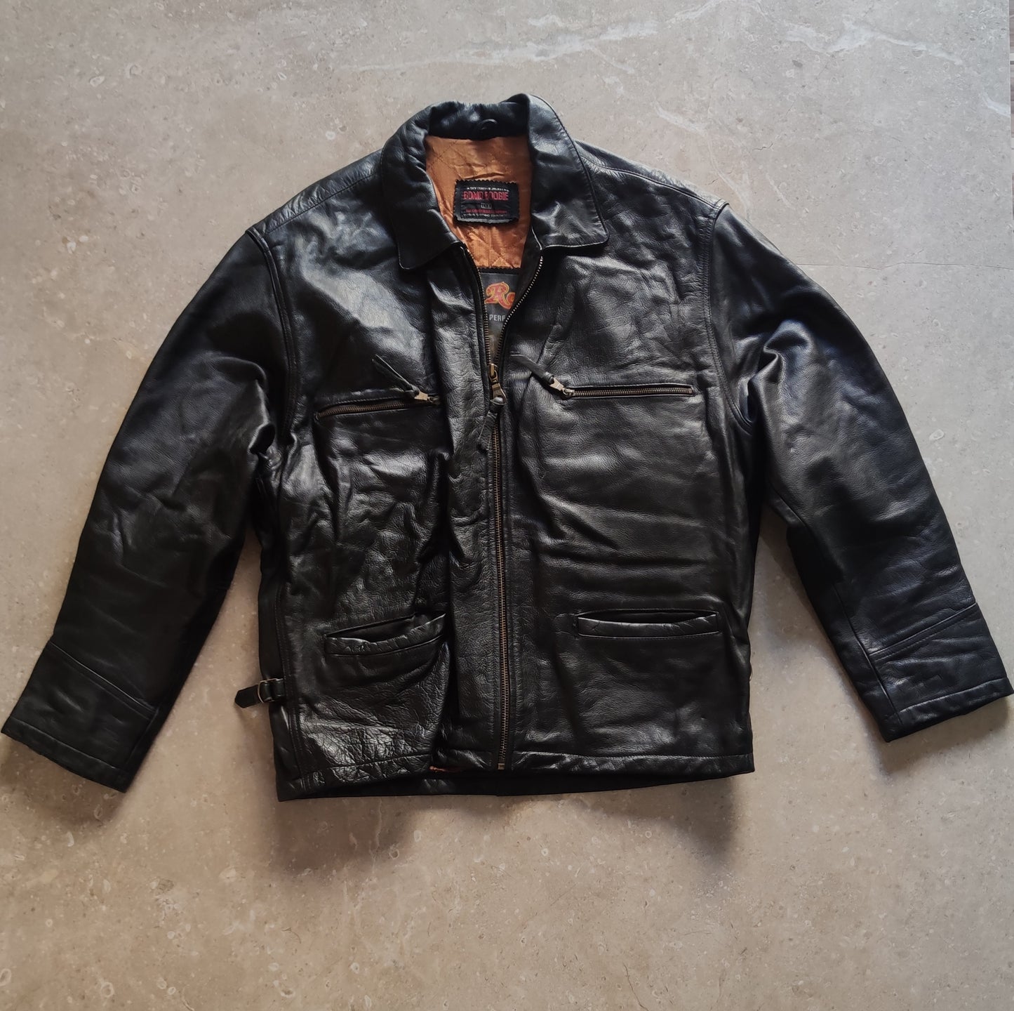 Bomb Boogie Leather Jacket - L