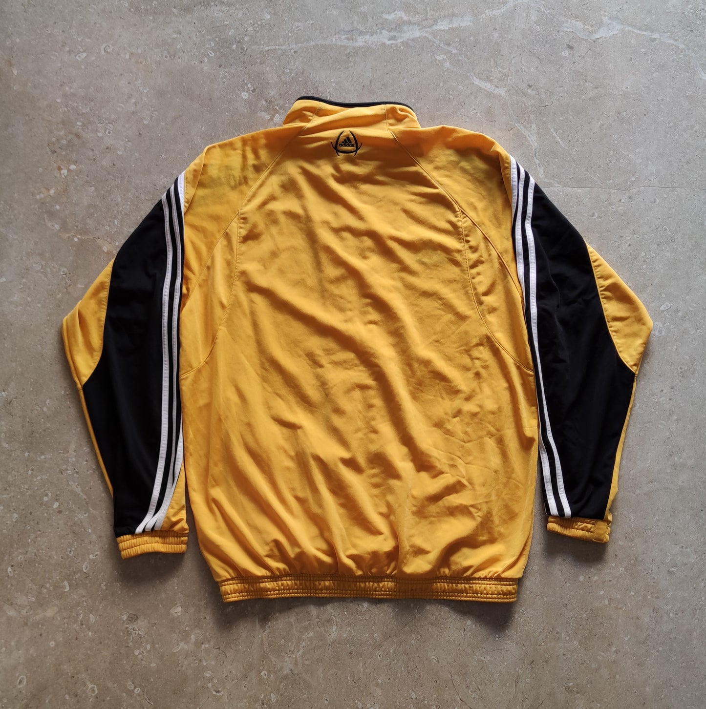 Adidas Yellow Boys Weiler-la-Tour Track Jacket